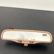 تصویر آینه داخل خودرو کاپریسی چراغدار ولت متر دار 