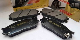 تصویر لنت ترمز جلو ساینا (فرمول تقویت شده) disk brake pad saina