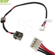 تصویر جک کابلی شارژ لپ تاپ Acer Aspire E1-571 / E1-571G / E1-571P / E1-571PG 