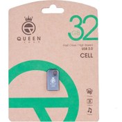 تصویر فلش کوئین تک CELL PLUS ظرفیت 32 گیگابایت با OTG ا Flash Queen Tech Cell Plus 32 Gb Flash Queen Tech Cell Plus 32 Gb