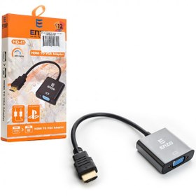 تصویر کابل تبدیل HDMI TO VGA همراه کابل صدا انزو (ENZO) مدل HD-41 ا ENZO HDMI TO VGA Adapter Model HD-41 ENZO HDMI TO VGA Adapter Model HD-41