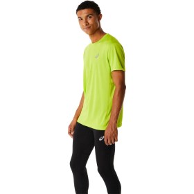 تصویر تی شرت تنیس مردانه اسیکس Asics Core SS TOP- سبز Asics Core SS TOP Green Tennis T-Shirt