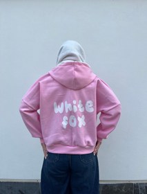 تصویر سوییشرت باکسی ‌White Fox 