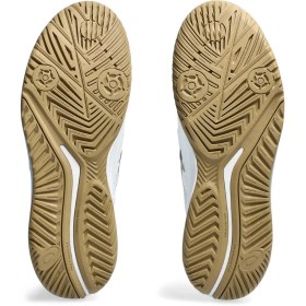تصویر کفش تنیس مردانه اسیکس Asics Gel-Resolution 9 x Boss – سفید/قهوه ای Asics Gel-Resolution 9 Mens White Brown