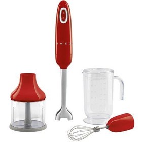 تصویر گوشتکوب برقی چندکاره اسمگ HBF22,HBF03 - قرمز HAND BLENDER SMEG