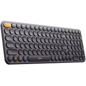 تصویر کیبورد بی سیم سایلنت سه حالته بیسوس Baseus K01B Silent Wireless Tri-Mode Keyboard B00955504833 