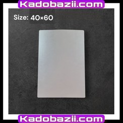 تصویر آینه دکوراتیو چسبی مستطیل سایز ۴۰×۶۰ 