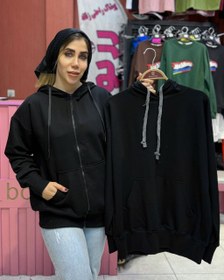 تصویر هودی و سویشرت مشکی - هودی 