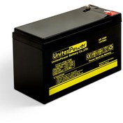 تصویر باتری یونیتکس پاور 7 آمپر 12 ولت مدل UP1207 
