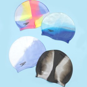 تصویر کلاه شنا ژله‌ای در طرح‌های مختلف 