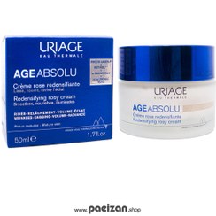 تصویر کرم چند منظوره ضد چروک و ضد پیری ایج ابسولو اوریاژ URIAGE AGE ABSOLU REDENSIFUING ROSY CREAM 50 ML