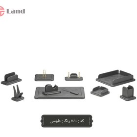 تصویر ست رومیزی مدیریتی 10 تکه بدون پایه مدل 7010 10-piece administrative desk set