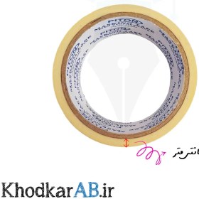تصویر چسب کاغذی پیتون عرض 4 سانتی‌متر 