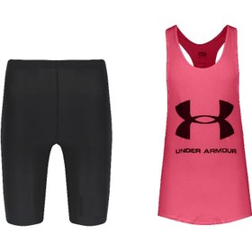 تصویر ست تاپ ورزشی مردانه با شلوارک کد 1502-2701 