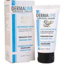 تصویر کرم مرطوب کننده و آبرسان درمالاین DERMALINE Moisturizing Cream