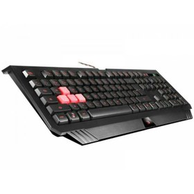 تصویر کیبورد مخصوص بازی ای فورتک مدل B-120 ا A4tech B-120 Gaming Keyboard A4tech B-120 Gaming Keyboard