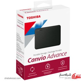 تصویر هارد اکسترنال توشیبا Toshiba Canvio Advance ظرفیت 5TB 