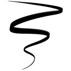 تصویر خط چشم سفید مداد متالیک پرل لاکلرز مشکی L.A Colors 