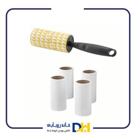 تصویر سری پرزگیر ایکیا مدل Bastis - بسته 4 عددی Ikea Bastis Lint Roller Refill - Pack Of 4