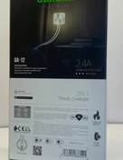 تصویر شارژر گوشی فست دو پورت برندGerlax مدلGa-12 