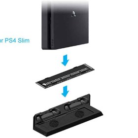 تصویر پایه چند منظوره DOBE مدل TP4-891 مخصوص PS4 Slim 