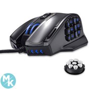 تصویر موس گیمینگ UtechSmart Venus با سیم RGB، موس بازی کامپیوتری MMO قابل برنامه ریزی لیزری با دقت بالا 16400 DPI [توصیه IGN] UtechSmart Venus Gaming Mouse RGB Wired, 16400 DPI High Precision Laser Programmable MMO Computer Gaming Mice [IGN's Recommendation]