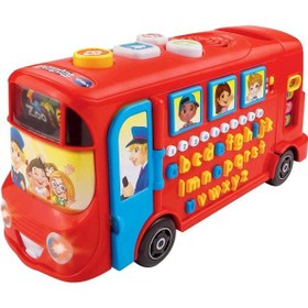 تصویر اتوبوس پی‌تایم با اسباب‌بازی فونیک 83.8x25.4x8.9 سانتیمتر برند vtech Paytime Bus With Phonics Toy 83.8x25.4x8.9cm