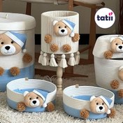 تصویر ست نظم دهنده سیسمونی کودک طرح تدی 