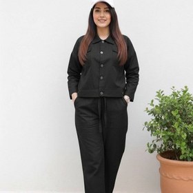 تصویر کت باکسی و شلوار مام code :5086 