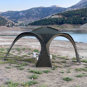 تصویر سایه بان گنبدی 