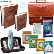 تصویر قلم قرآنی BSR180 ظرفیت ۸ گیگابایت با قرآن ۱۲۰۸ صفحه و منتخب مفاتیح 