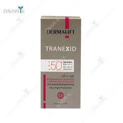 تصویر فلوئید ضد آفتاب ترنکسید SPF50 درمالیفت Tranexid Sunscreen Fluid SPF50