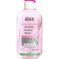 تصویر میسلار واتر ویتابلا مخصوص پوست چرب و مختلط حجم ۲۲۰ میلی لیتر 
