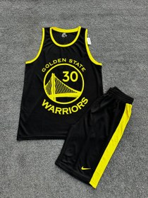 تصویر ست رکابی شلوارک بسکتبالی (گلدن استیت) 