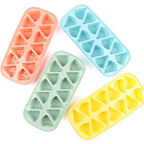 تصویر قالب یخ مثلثی 