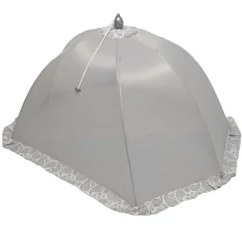 تصویر پشه بند چتری 6 میل حریر – خواب راحت در سفر 