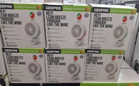 تصویر پنکه جیپاس مدل 21137 رومیزی گیره دار 