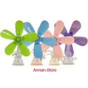 تصویر پنکه رومیزی گیره‌ای CAMRY مدل Mir110-5 CAMRY Clips Desk Fan Model Mir110-5