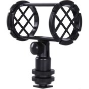 تصویر لرزشگیر میکروفون بویا مدل BY-C04 Boya BY-C04 Universal Microphone Shockmount
