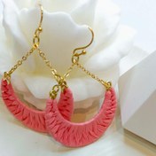 تصویر گوشواره ماه نیمه حصیری i am 