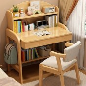 تصویر میز تحریر کتابخانه دار مدرن مدل آرسا 