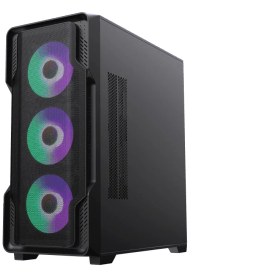 تصویر کیس کامپیوتر گیم مکس Siege RGB Mid Tower مشکی GameMax Siege RGB Mid Tower Black Computer Case
