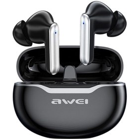 تصویر هندزفری بلوتوثAWEI T50 Black Wireless Bluetooth TWS Headset AWEI T50 Black Wireless Bluetooth TWS Headset