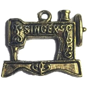 تصویر آویز طرح چرخ خیاطی بسته 10 عددی 