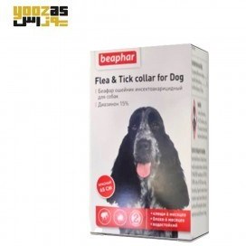 تصویر قلاده ضد کک و کنه سگ بیفار 65 سانتی ( تمامی مدل ها ) Beaphar Flea & Trick Collar For Dog 65cm