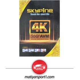 تصویر دوربین 360 درجه اسکایپین (فقط 4 عدد دوربین) Skypine 