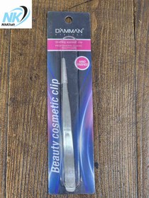 تصویر پنس مژه ی سر صاف 