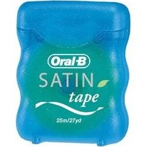 تصویر نخ دندان اورال بی (Oral B) مدل Satin Floss طول 25 متر نخ دندان