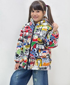 تصویر کاپشن بچگانه چاپی G 