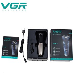 تصویر ریش تراش سه تیغ وی جی آر مدل V-306 V-306 VGR PROFESSIONAL men's shaver